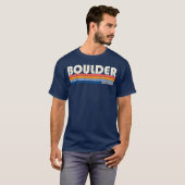 ヴィンテージ 70年代 80年代 スタイル ボルダー コロラド 女子 Tシャツ (正面フル)