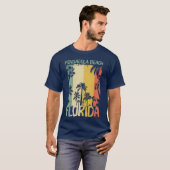 ヴィンテージ 70年代 80年代 ペンサコーラ ビーチ バケーション お土産 Tシャツ (正面フル)