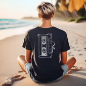 ヴィンテージ 80年代カセットテープ レトロな雰囲気 Tシャツ