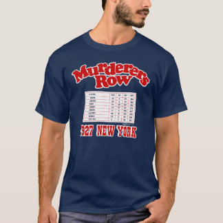 ヴィンテージ 80年代 1927年 Murderers Row ニューヨーク Tシャツ