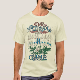 ヴィンテージ 80年代 Our National Game 1887 Tシャツ