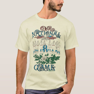 ヴィンテージ 80年代 Our National Game 1887 Tシャツ