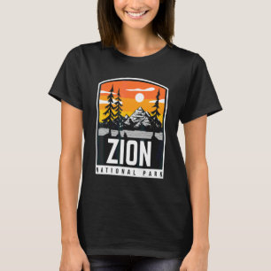 ヴィンテージ 80年代 Zion National State Park ハイキング旅行 G Tシャツ