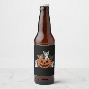 ヴィンテージ 90年代 猫 ハロウィン レトロ スプーキー シーズン ビールラベル