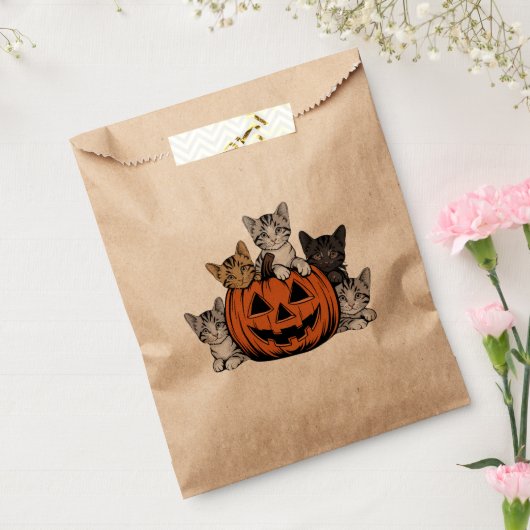 ヴィンテージ 90年代 猫 ハロウィン レトロ 怖い 季節 フェイバーバッグ (封をした状態)