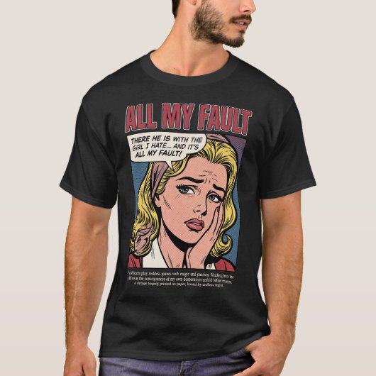 ヴィンテージ All My Fault Tシャツ (正面)