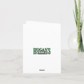 ヴィンテージ「Annie Oakley」グリーティングカード カード (裏面)