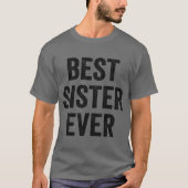 ヴィンテージ Awesome Sister クォート 最高の姉妹 Tシャツ (正面)