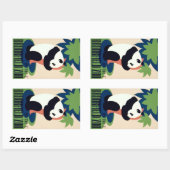 ヴィンテージ「Brookfield Zoo」スタンプ 長方形シール (シート)