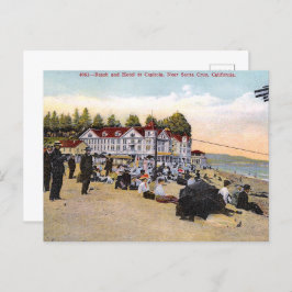 ヴィンテージ_california_hotel_and_ビーチ シーズンポストカード