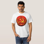 ヴィンテージ CCCP 鎌と槌 Tシャツ (正面フル)