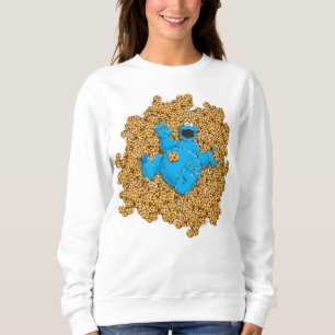 ヴィンテージ Cookie Monster とクッキー スウェットシャツ