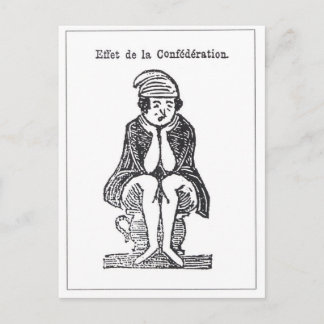 ヴィンテージ: Etfet de la Confederation ポストカード
