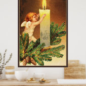 ヴィンテージ, Glaedelig, 1906ノルウェーのはがき ポスター (キッチン)