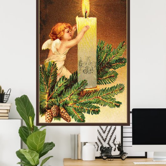 ヴィンテージ, Glaedelig, 1906ノルウェーのはがき ポスター (ホームオフィス)