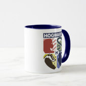 ヴィンテージ HOGWARTS™スタンプクレスト マグカップ (正面右)