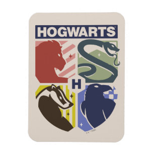 ヴィンテージ HOGWARTS™スタンプクレスト マグネット