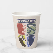 ヴィンテージ HOGWARTS™スタンプクレス 紙コップ (裏面)