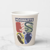 ヴィンテージ HOGWARTS™スタンプクレス 紙コップ (正面)
