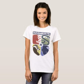 ヴィンテージ HOGWARTS™スタンプクレス Tシャツ (正面フル)