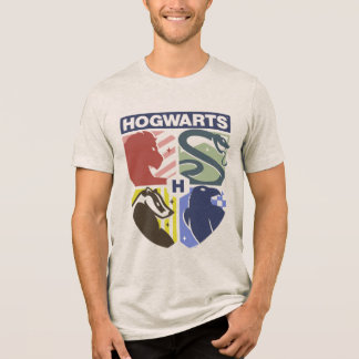 ヴィンテージ HOGWARTS™ スタンプ紋章 トライブレンドTシャツ