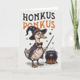 ヴィンテージ Honkus Ponkus 楽しいハロウィン シーズンカード