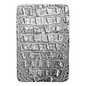 ヴィンテージ"HORNBACK"のわに革BLK及び重量 バスマット (正面縦)