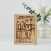 ヴィンテージ: Hurly Burly Exvasanza, 1899 ポストカード (スタンド正面)