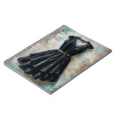 ヴィンテージ(LBD)リトルブラックドレスアート ノートブック (左側)