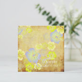 ヴィンテージ/Leis/ルアウ（ハワイ式宴会）/ハイビスカスウェディング招待状 招待状 (スタンド正面)