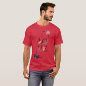 ヴィンテージ LOVE ギフト Tシャツ (正面フル)
