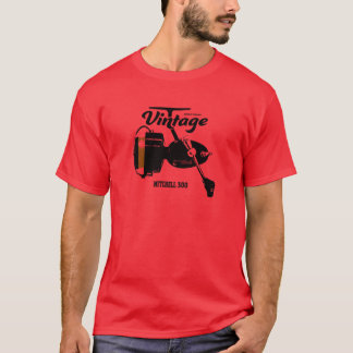 ヴィンテージ Mitchell 300 フィッシングリール オーバーサイズ Tシャツ