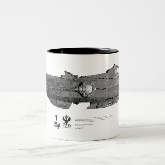 ヴィンテージ_Nautilus_01 ツートーンマグカップ (中央)