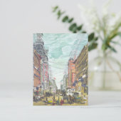 ヴィンテージ、NYC(1880s) ポストカード (スタンド正面)