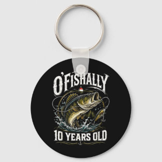ヴィンテージ Ofishally 10歳 釣り 10周年 キーホルダー