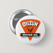 ヴィンテージ Oilzum モーターオイル サイン 缶バッジ (正面&裏面)