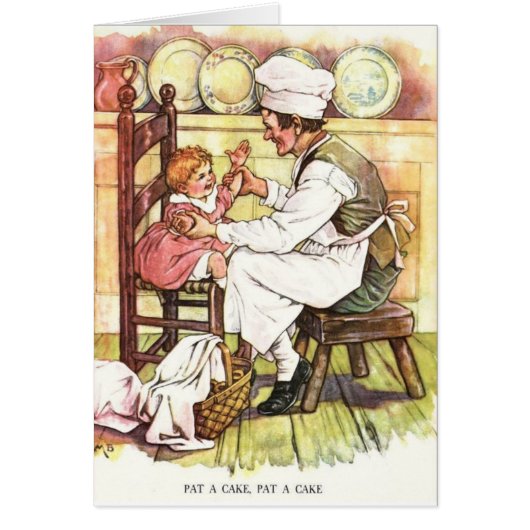 ヴィンテージ- Patケーキ、Patケーキ、 (正面)