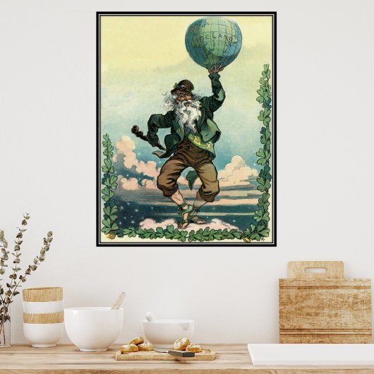 ヴィンテージ: Saint Patrickの日 – ポスター (キッチン)