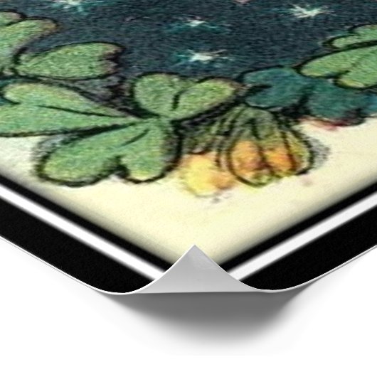 ヴィンテージ: Saint Patrickの日 – ポスター (角)