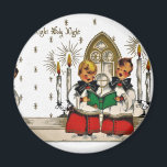 ヴィンテージ-santa-christmas-post-cards-0029 マグネット<br><div class="desc">1800年代から1900年代初期のクリスマスカードからのヴィンテージ画像。</div>