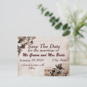 ヴィンテージ Save the Day ポストカード (スタンド正面)