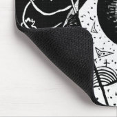 ヴィンテージ「Small Worlds VI」 - Kandinsky Art マウスパッド (コーナー)