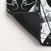 ヴィンテージ「Small Worlds VI」 - Kandinsky Art マウスパッド (コーナー)