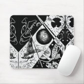 ヴィンテージ「Small Worlds VI」 - Kandinsky Art マウスパッド (マウス)