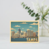ヴィンテージ Tampa 旅行 ポストカード (スタンド正面)