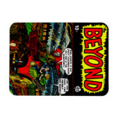 ヴィンテージ「The Beyond」漫画フレキシブル磁石 マグネット (横)