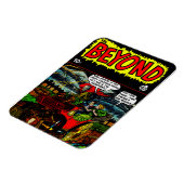 ヴィンテージ「The Beyond」漫画フレキシブル磁石 マグネット (左側)