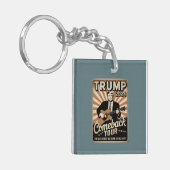 ヴィンテージ TRUMP 2024 ロックス復活ツアー キーホルダー (正面左)