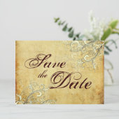 ヴィンテージ+ Vanilla Swarls Save the Date(日付を保存) セーブザデート (スタンド正面)