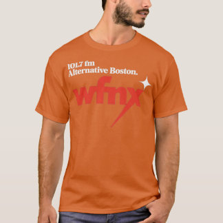 ヴィンテージ WFNX 101.7 FM, ボストン Tシャツ